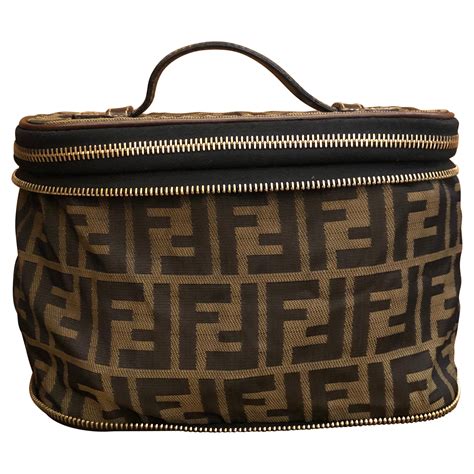 fendi zuca makeup bag|buy fendi zucca online.